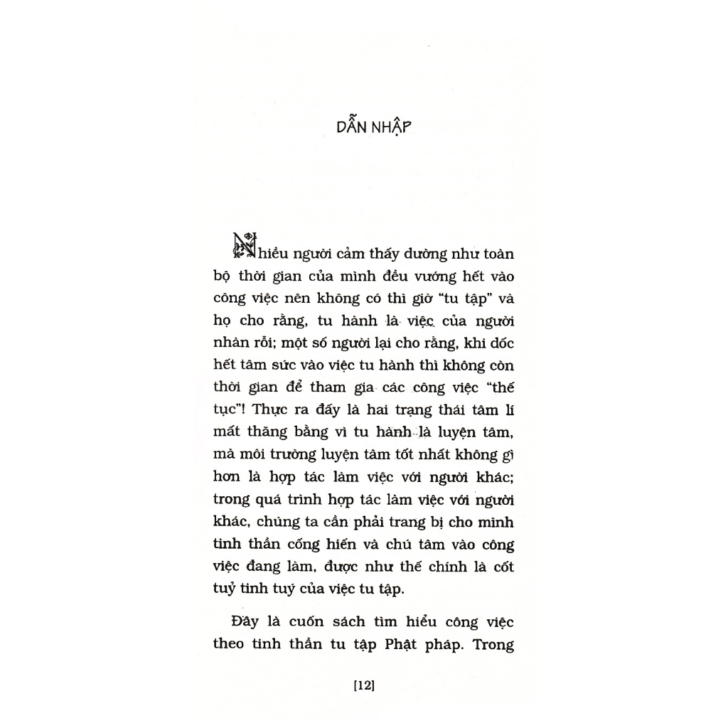 Sách - Tu trong công việc