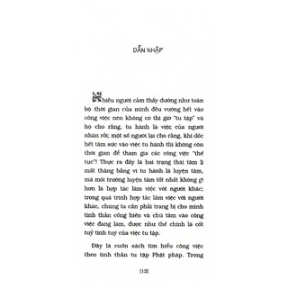 Sách - Tu trong công việc