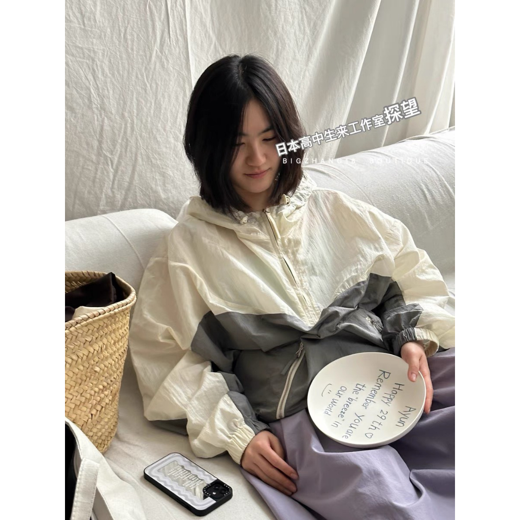 Áo khoác gió mix màu mỏng nhẹ MYRA TEEN Aogio098 P6/K10