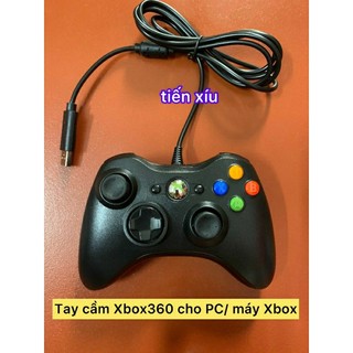 ( Tiến Xíu) Tay Cầm Chơi Game Xbox 360 Chân USB Cho Laptop PC tay bấm xbox360