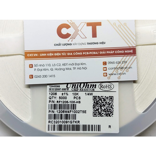 Điện trở 10K 1206 (1%) (50c)