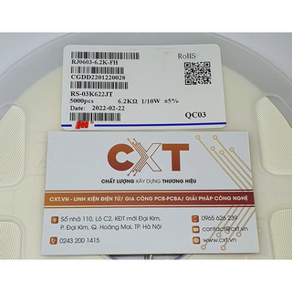 Điện trở 0603 thông số từ 1k đến 100k