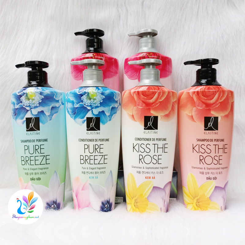 Gội Xả Double Rich Elastine 600ml