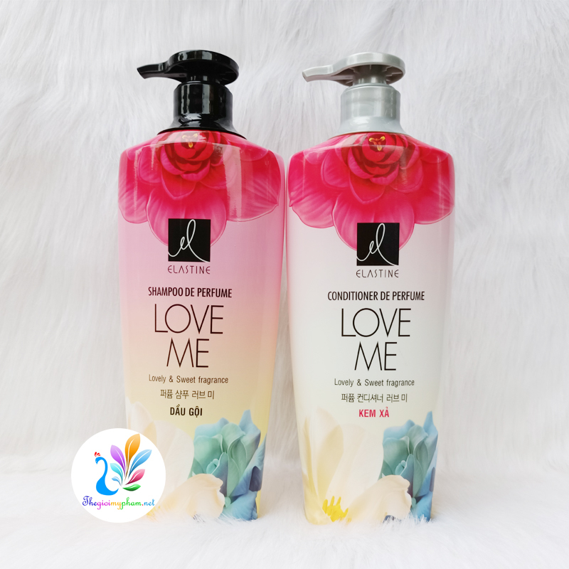 Gội Xả Double Rich Elastine 600ml