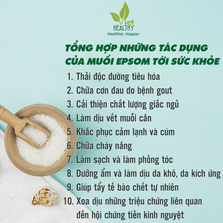Muối Epsom 500g Viet Healthy