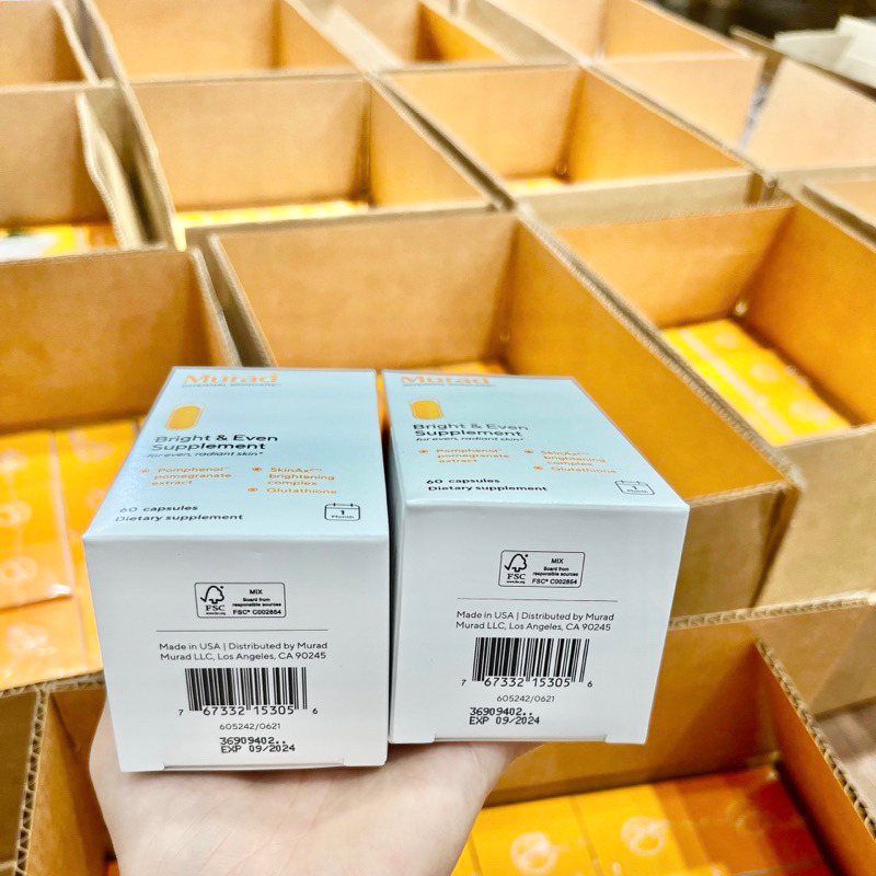 ⭐️ Viên uống chống nắng Murad 60 viên