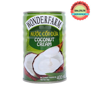 Nước cốt dừa Wonderfarm 400ml