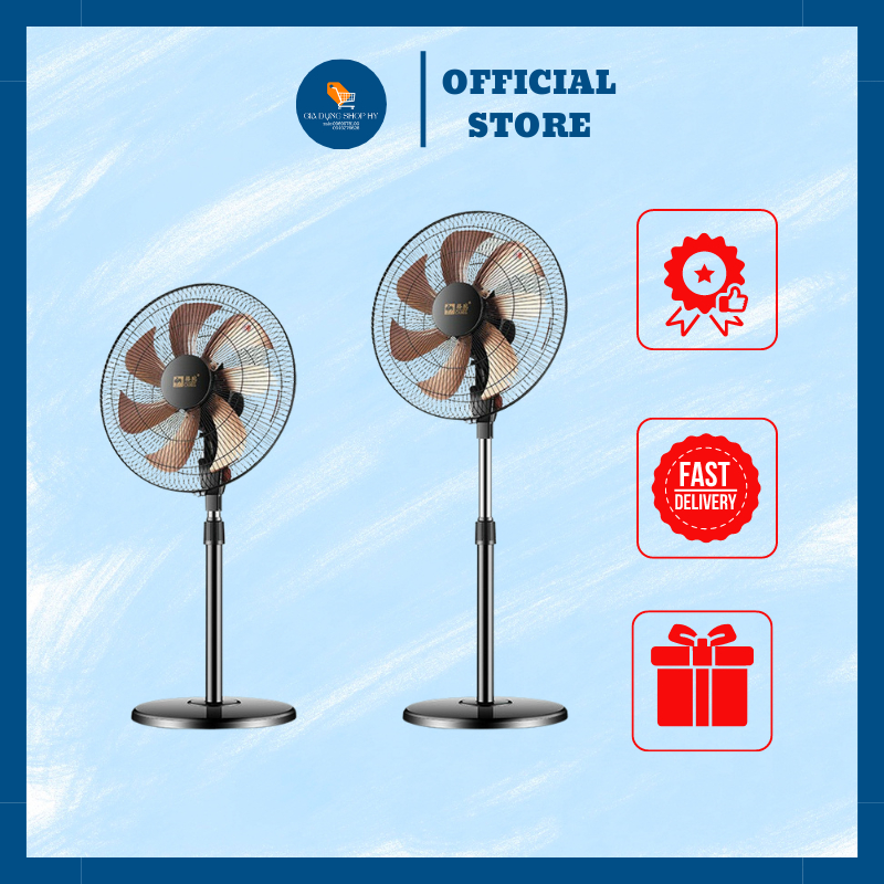 Quạt đứng camel 5 cánh đồng điện tử FS-45, siêu êm siêu mạnh hàng chuẩn chính hãng [Hàng chuẩn đẹp loại 1]