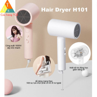 Máy sấy tóc ion âm miLife A1P 800w với ánh sáng xanh bảo vệ tóc- Máy sấy tóc simple H100 - H101