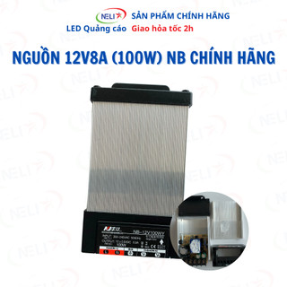 Nguồn LED 12V 100W ngoài trời vỏ nhôm NB.