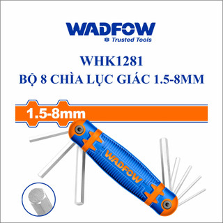 Bộ lục giác thường gập , bộ lục giác bi tròn gập , bộ lục giác sao wadfow / whk1281 , whk2281 , whk3281