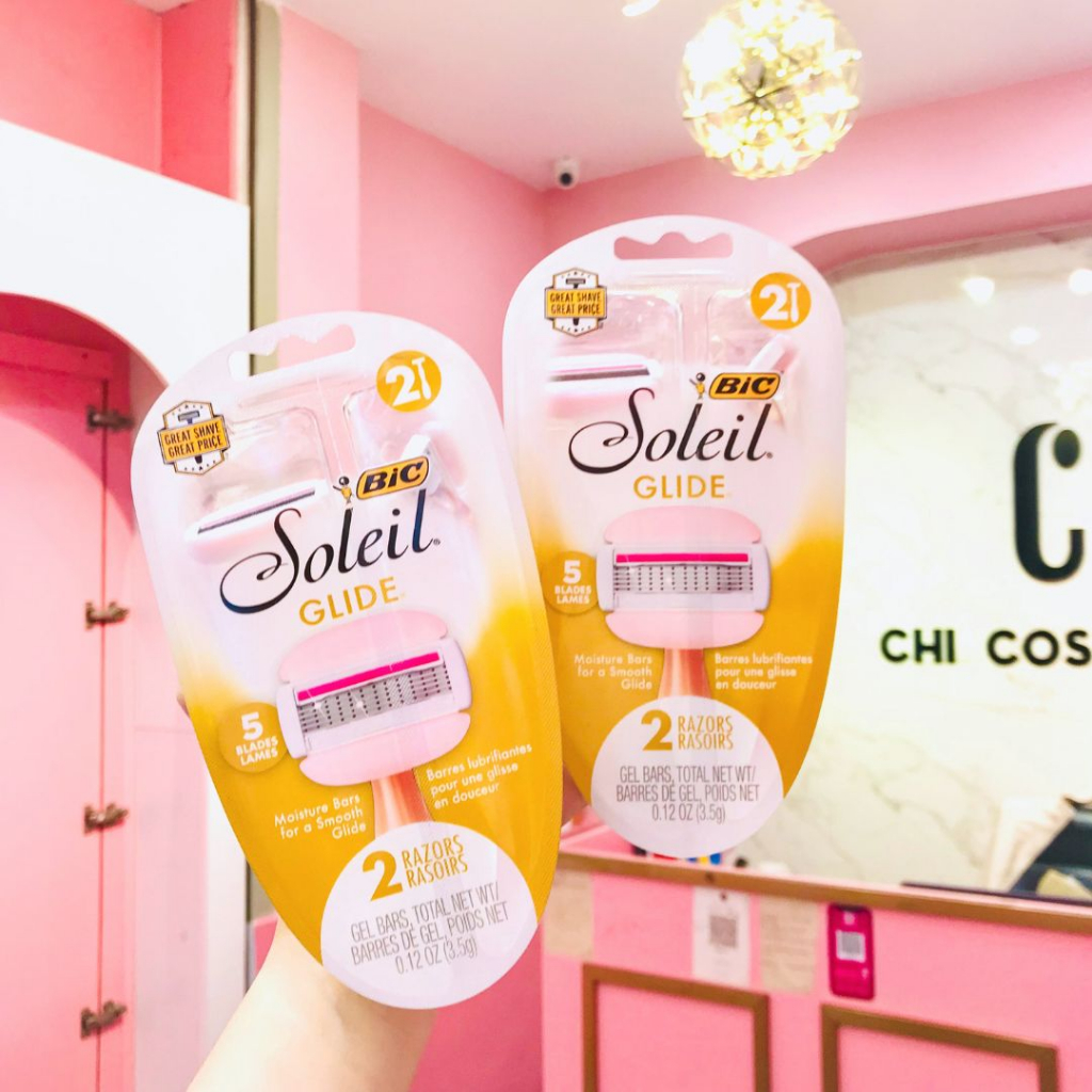 Dao cạo đầu bơ BIC SOLEIL GLIDE 5 lưỡi chuyên dành cho phái nữ