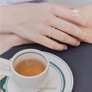 Nhẫn bạc nữ TLEE tim Empty heart mini TLEE JEWELRY A0240