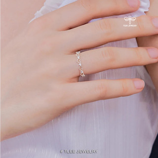 Nhẫn bạc nữ TLEE tim Empty heart mini TLEE JEWELRY A0240