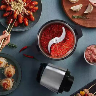 Máy xay đa năng cối inox 6Lít