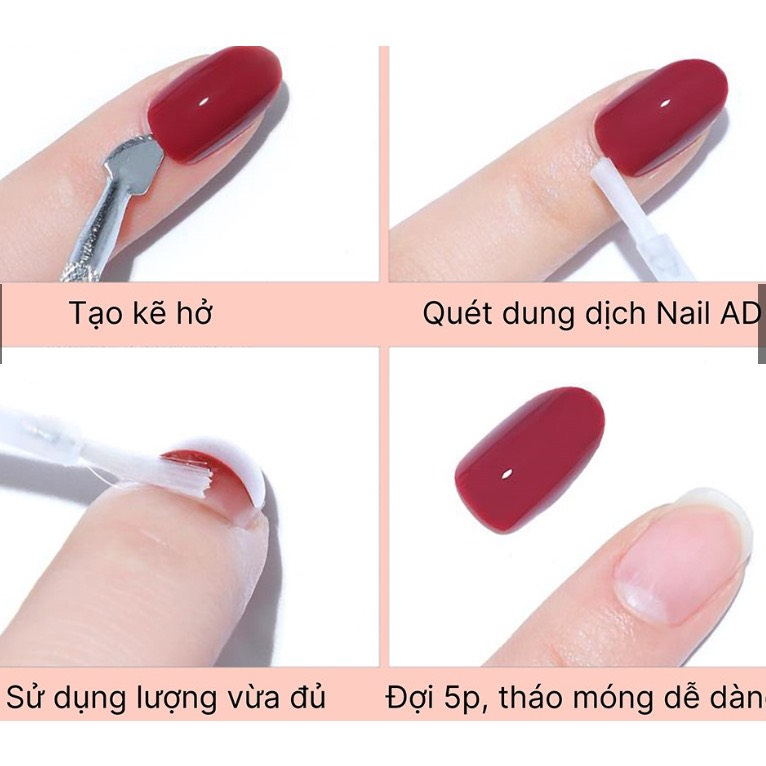 Nước tháo móng - sáng đá -  tháo đá