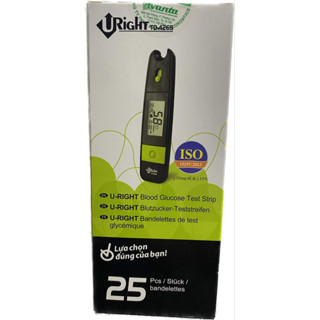  Que thử đường huyết cho máy TD 4265 - Giá siêu tốt,hộp 25 test 