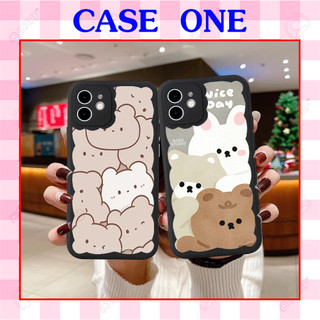 Ốp lưng iphone Black gấu nâu  lượn sóng 6s/6splus/7/7plus/8/8plus/x/xs/11/12/13/14/pro/max/promax/plus