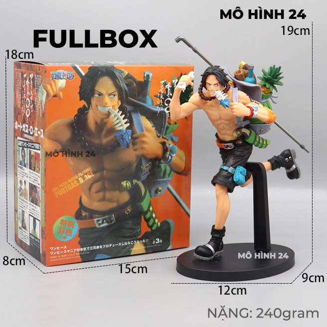 Bộ 3 anh em mô hình Mania Produce one piece luffy sabo ace thám hiểm ba anh em three brothers one piece figure