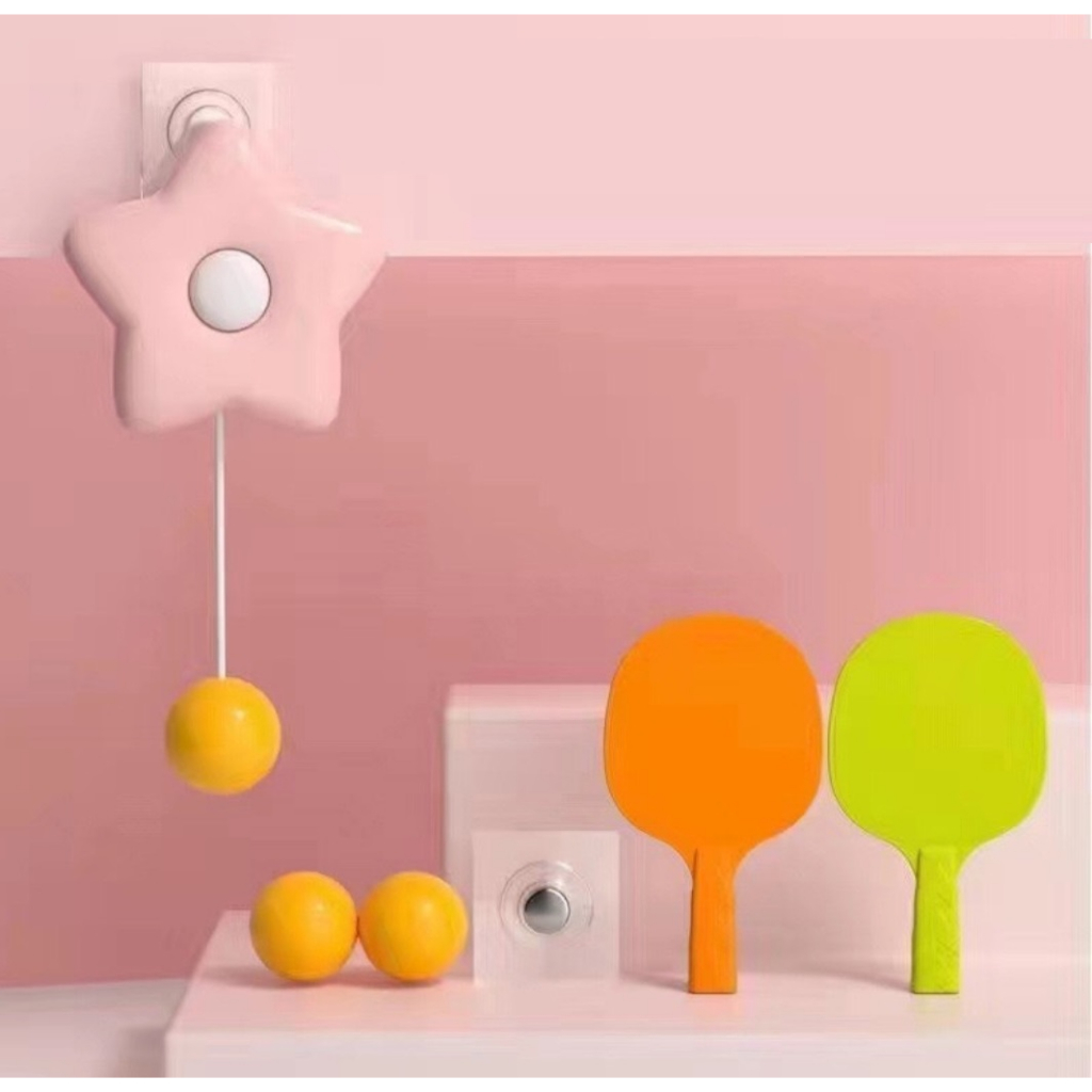 Bộ đồ chơi bóng bàn treo tường tiện lợi cho bé