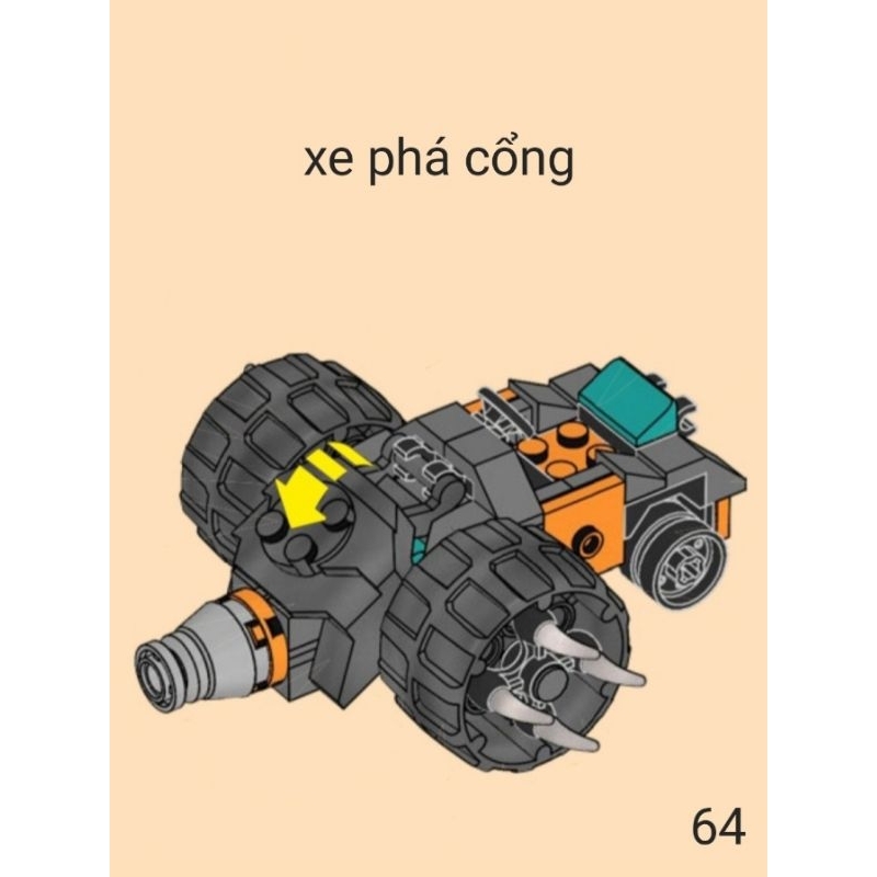 Xếp hình lego Gạch tách set 71767