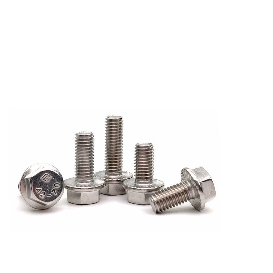 Set 10 cái và 5 cái M8 Bulong liền long đen inox304 M8