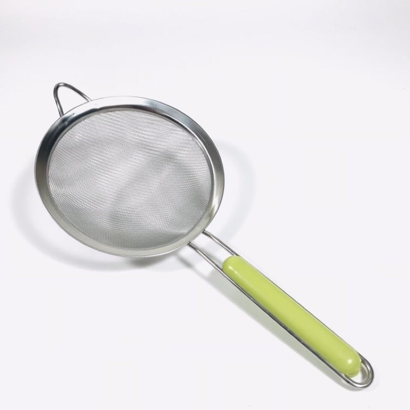 Rây Lọc Cháo Cho Bé, Rây Lọc Inox Cán Xanh Rây Đồ Ăn Dặm Cho Bé Siêu Mịn Hàng Loại 1