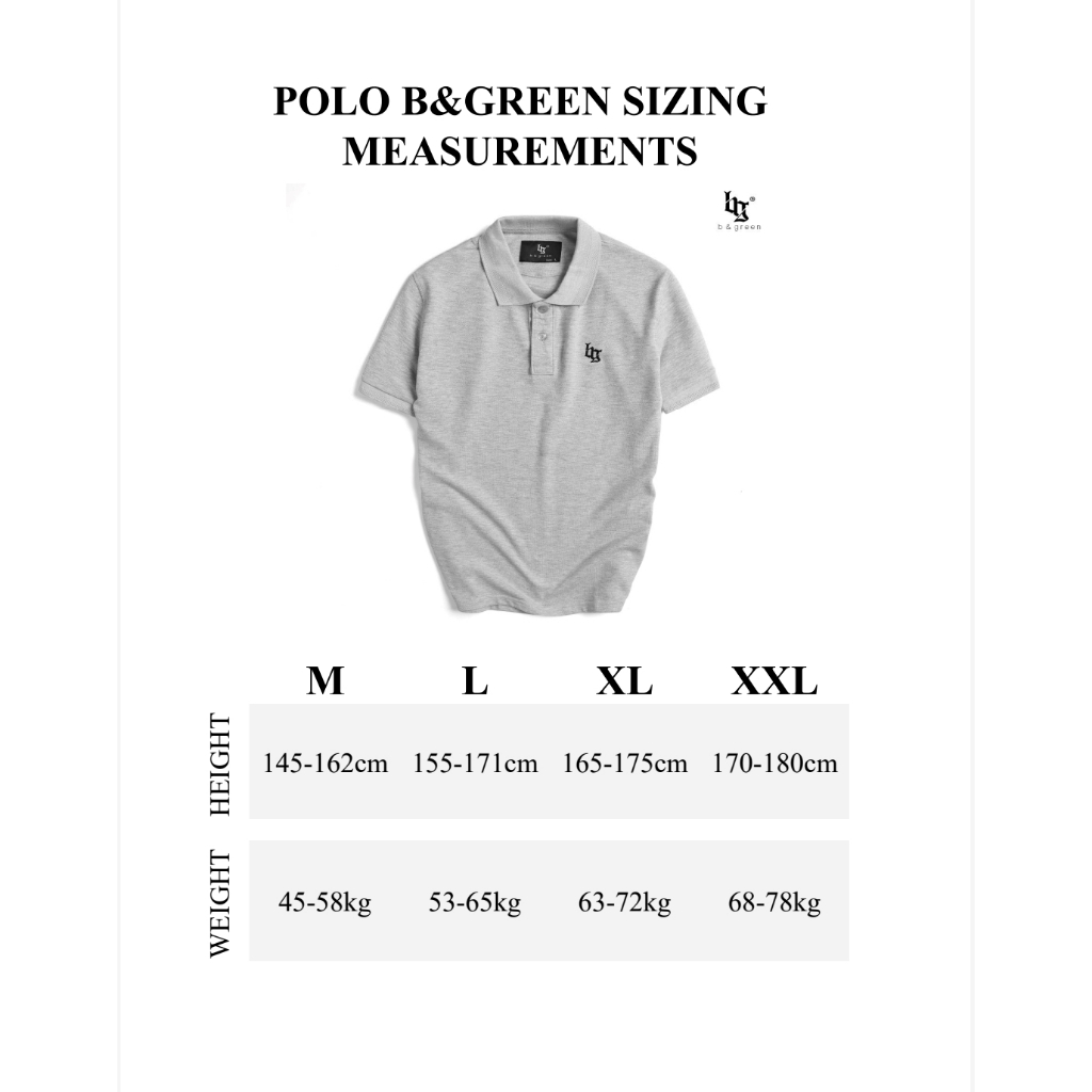 Áo Polo nam có cổ BASIC - B&GREEN vải cá sấu cotton , nam tính, chỉn chu, sang trọng