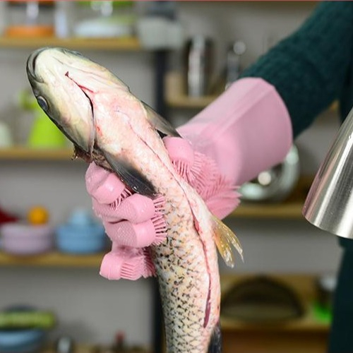 Đôi Găng Tay Rửa Chén Silicon Tạo Bọt - Găng Tay Silicon Rửa Chén Đa Năng