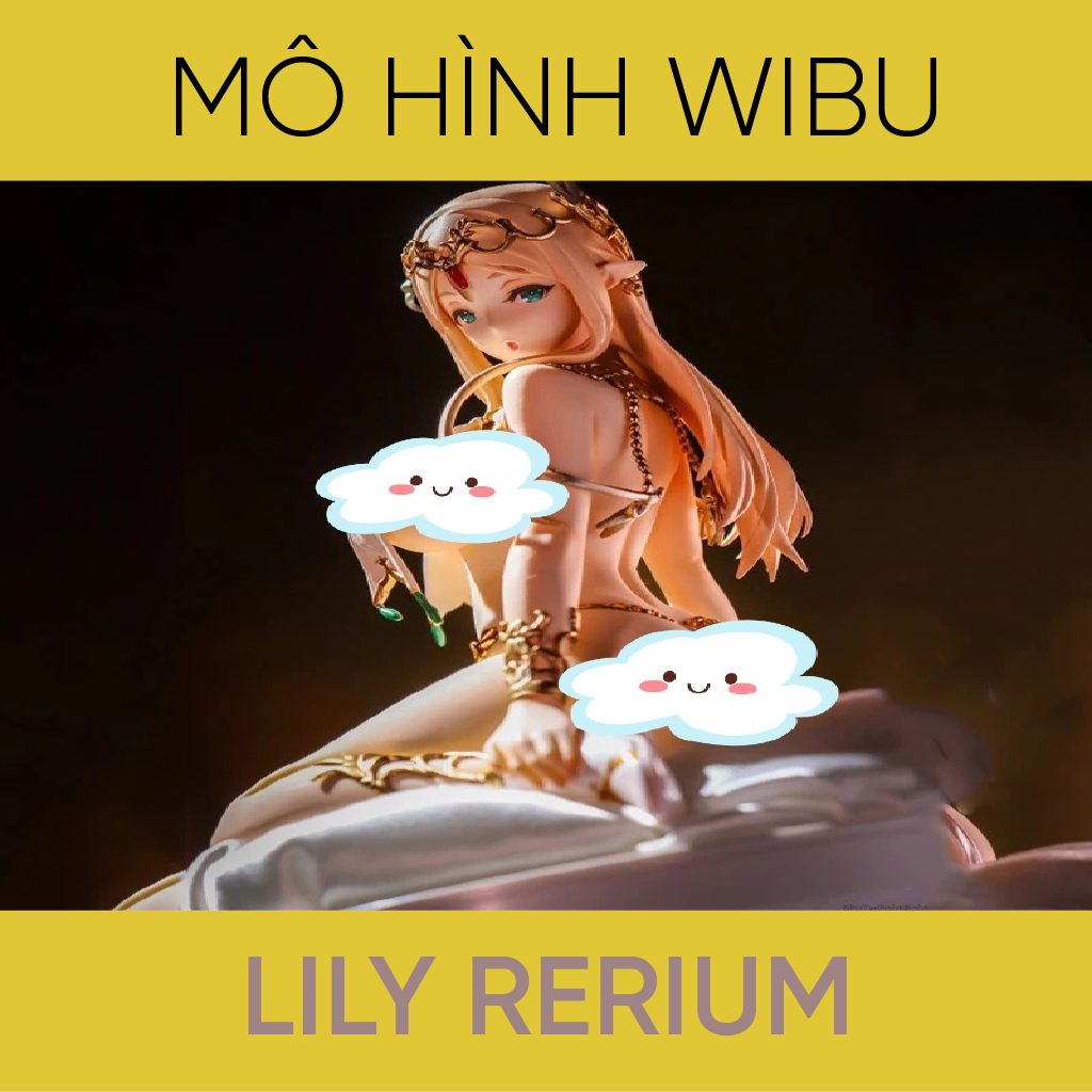 Mô hình nhân vật LILY đeo vương miện siêu cuốn