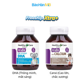 Bộ đôi dha kids và canxi milk chính hãng