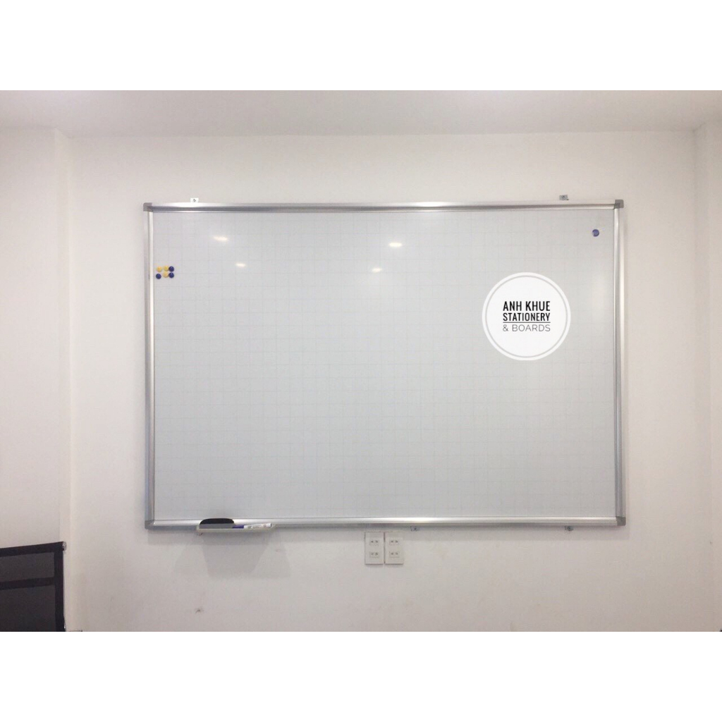 Bảng từ viết bút lông treo tường Tặng bút lông bông lau nam châm bảng