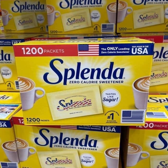 Date 4/2025 Đường cho người ăn kiêng splenda 1200 gói