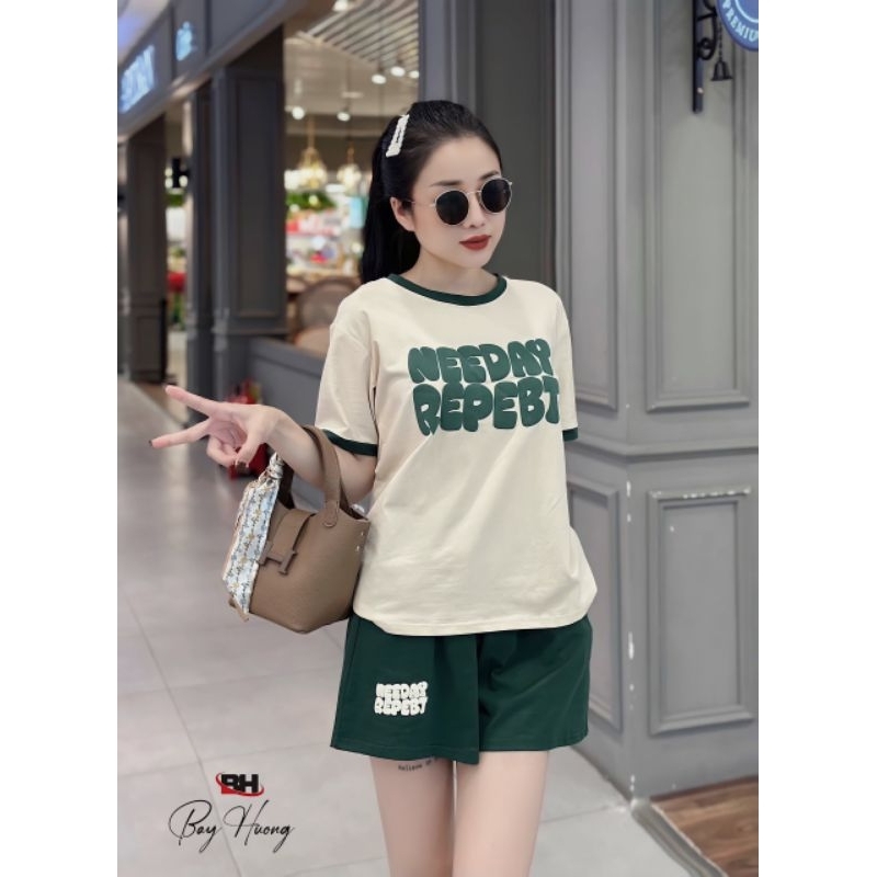 Đồ bộ nữ vải đẹp, mềm mát vải thun cotton co giãn thoãi mái thấm hút mồ hôi tốt