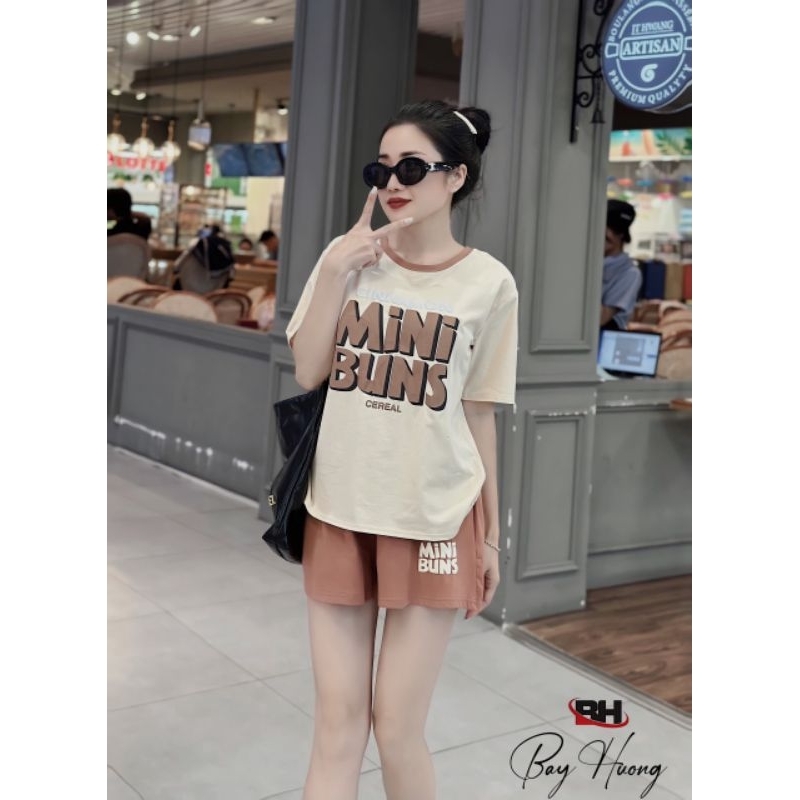 Đồ bộ nữ vải đẹp, mềm mát vải thun cotton co giãn thoãi mái thấm hút mồ hôi tốt