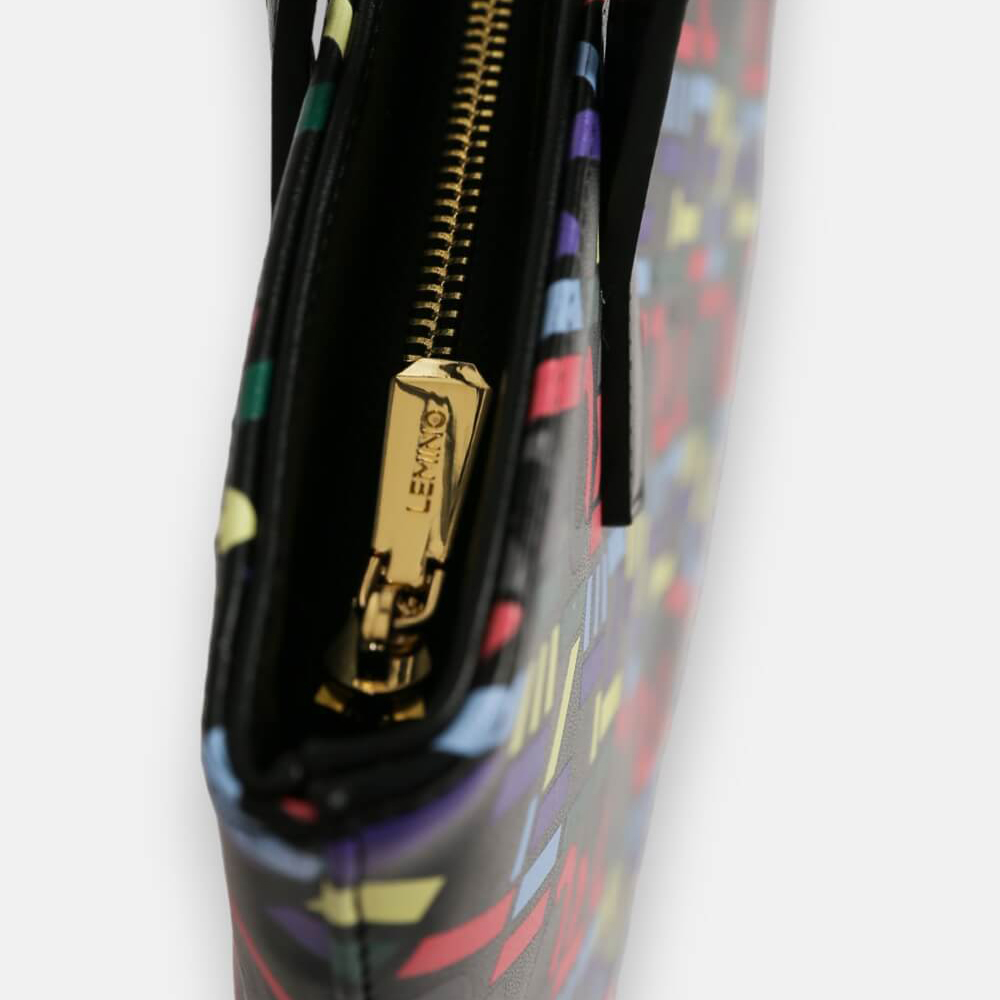 Túi Xách Nữ Lemino Monogram Multicolor Kèm Ví Nhỏ Mới LE22906