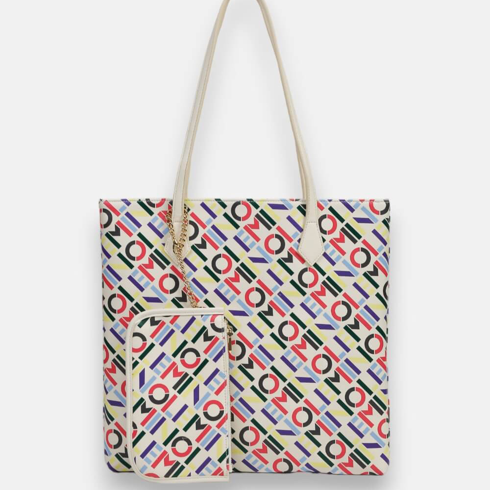 Túi Xách Nữ Lemino Monogram Multicolor Kèm Ví Nhỏ Mới LE22906