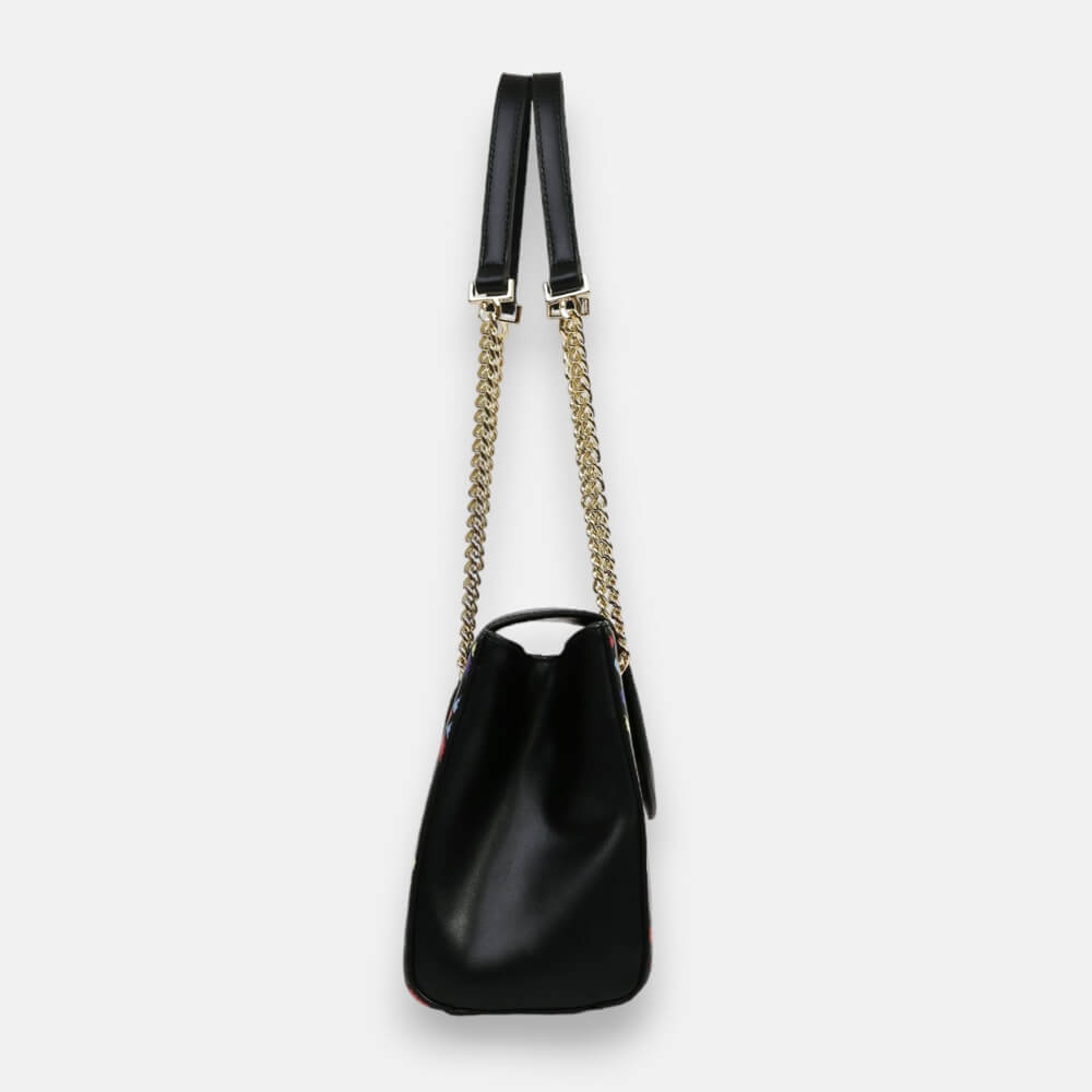 Túi Xách Nữ Lemino Monogram Multicolor Dây Đeo Phối Xích Trẻ Trung LE22907