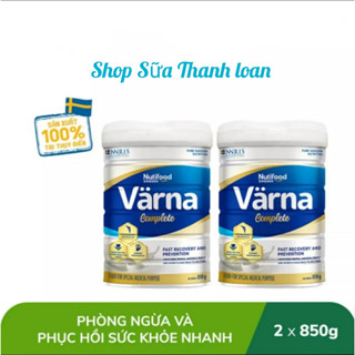 [HSD T11-2026] [Có Tích Điểm] COMBO 2 LON Sữa Bột Nutifood Varna Complete 850G.