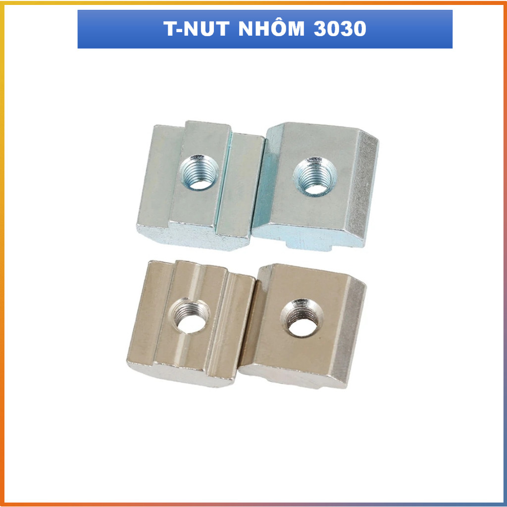 Đai ốc Tán nhôm chữ T  nhôm 3030 3060 3090