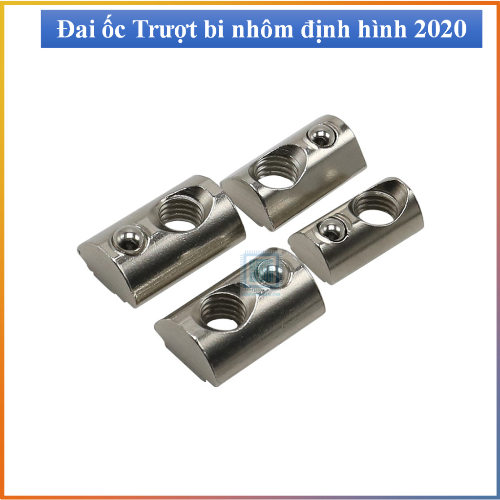 Đai ốc Trượt bi nhôm định hình 2020