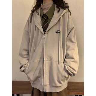 Áo hoodie zip chất nỉ bông in chữ basic đơn giản unisex nam nữ