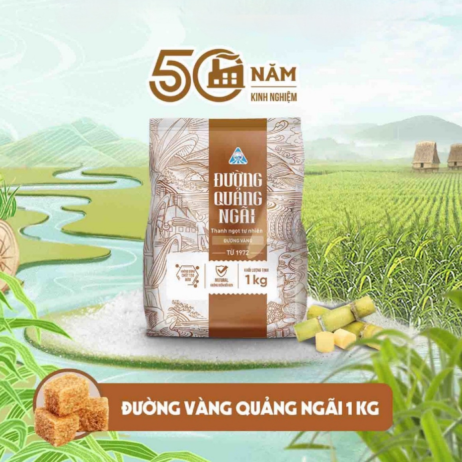 Đường vàng Đường Quảng Ngãi 1kg