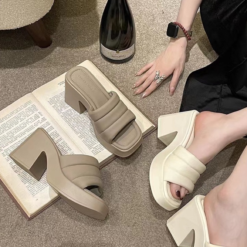 Dép đế xuồng cao 9CM thời trang dành cho nữ mã156
