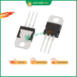 7805 l7805cv 5v 1.5a chính hãng linh kiện hec