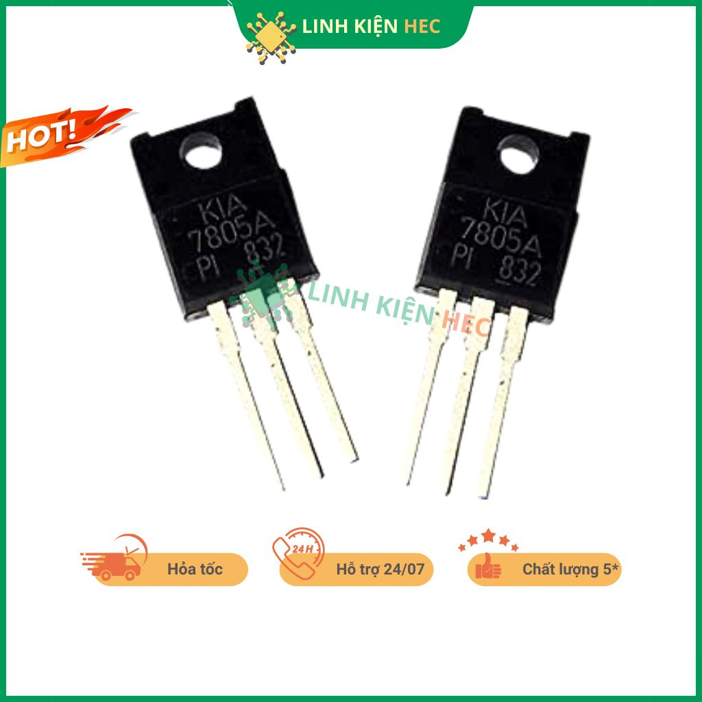 IC nguồn  KIA7805 KIA7812 KIA7815 KIA7824 chính hãng KEC linh kiện hec