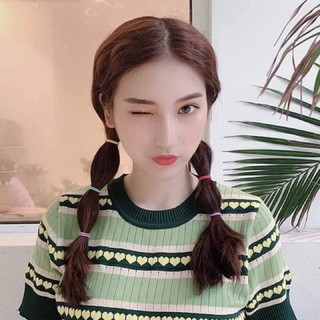 Dây Buộc Tóc, Dây Thun Cột Tóc 100 Thun (1 set-100 dây)