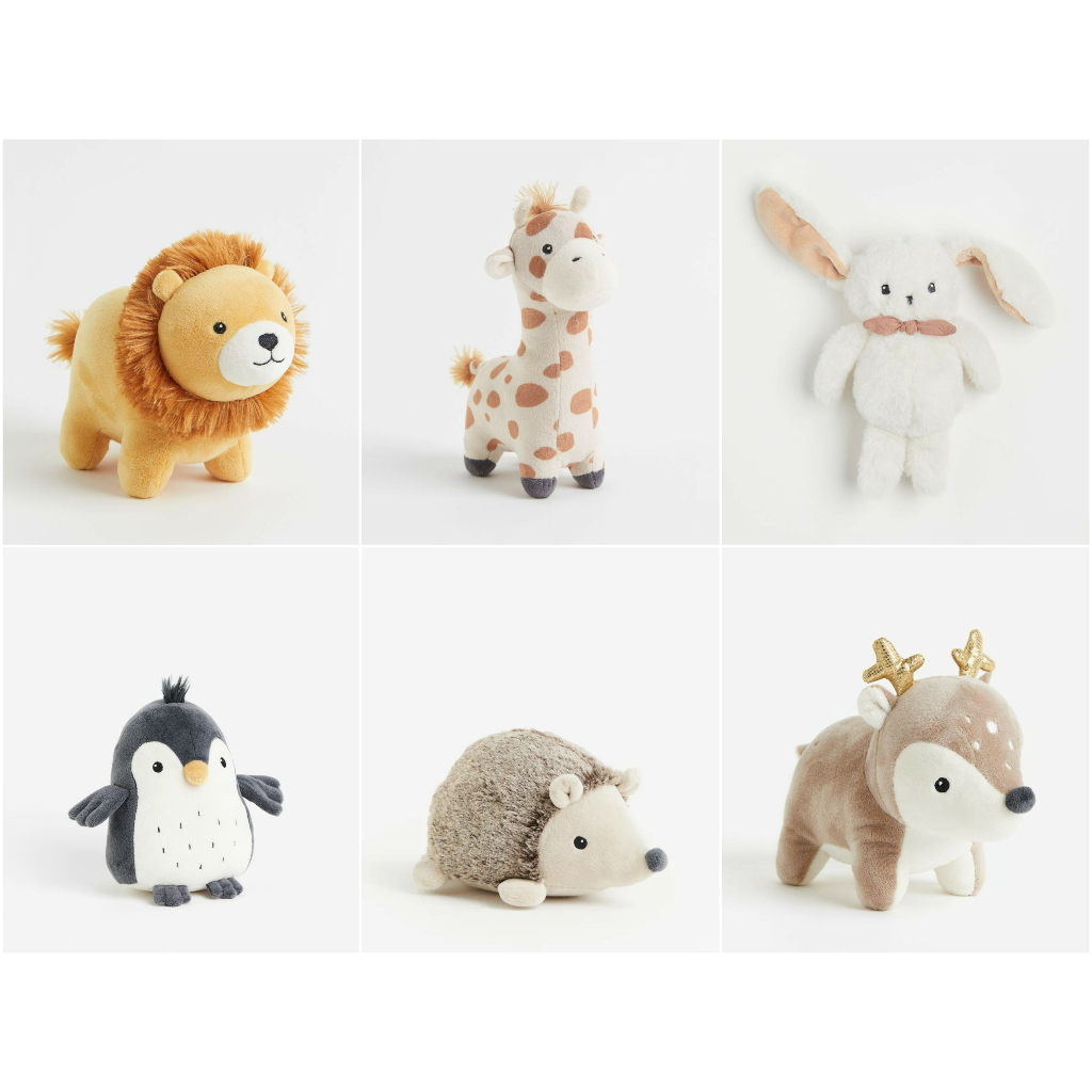 Thú bông hươu sư tử HM H&M_hàng chính hãng authentic