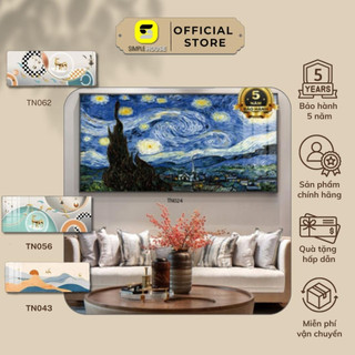 Tranh Treo Tường Tráng Gương Tranh Trừu Tượng Treo Tường/Trang Trí Phòng Khách/ Phòng Làm Việc - Simplehouse
