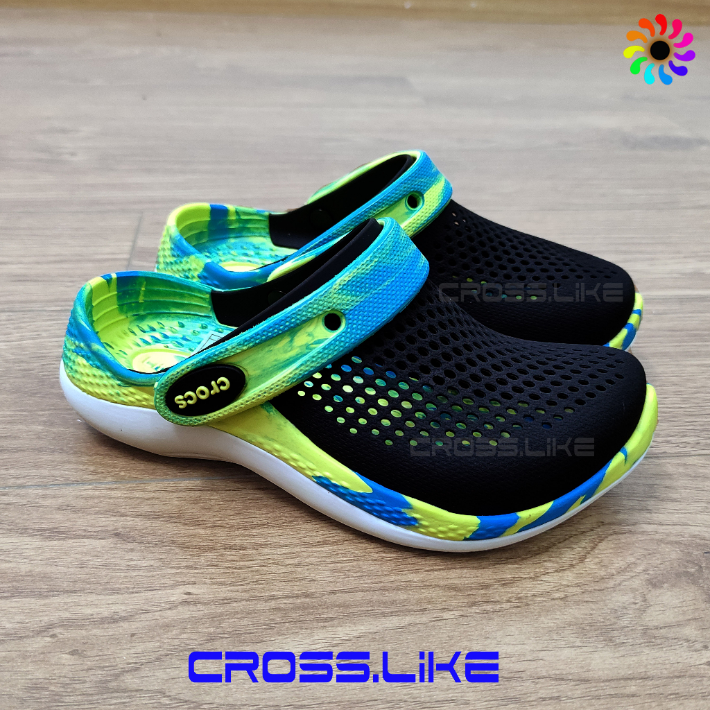 Dép nhựa bé trai và bé gái CROSS LITERIDE 360, sục cho trẻ, siêu bền, cực thời trang.